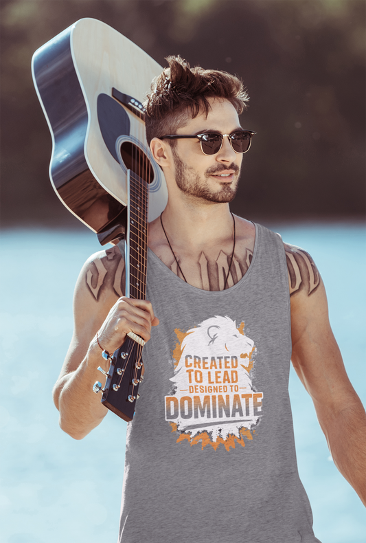 Created to Lead, Designed to Dominate Tank Top