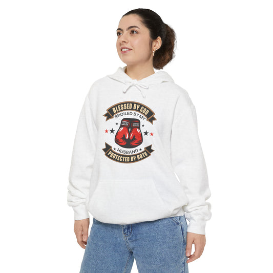 Blessed by God — Boxing Gloves Hoodie