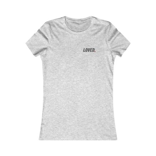 LOVED. — Inspirational Self-Love Graphic Shirt