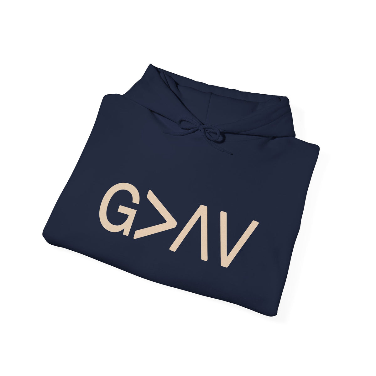 God Is Greater Hoodie | Christian Faith Hoodie