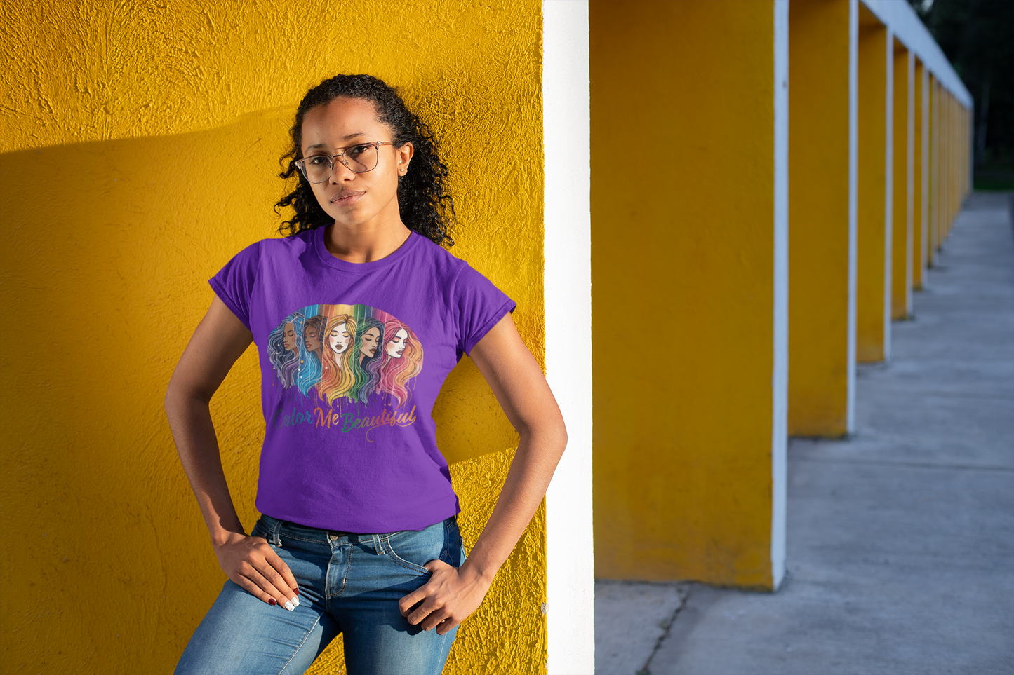Color Me Beautiful Tee | Confidence in Every Shade
