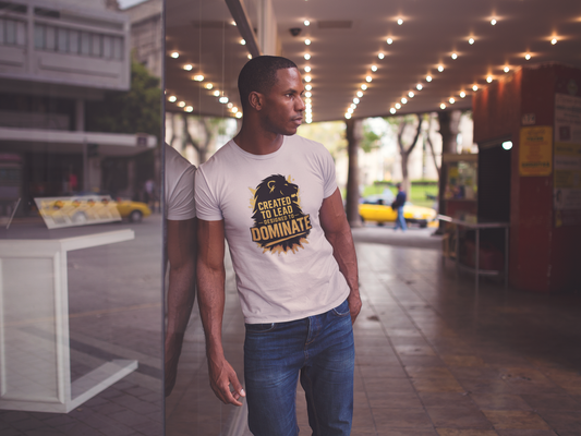 Created to Lead, Designed to Dominate Lion Tee