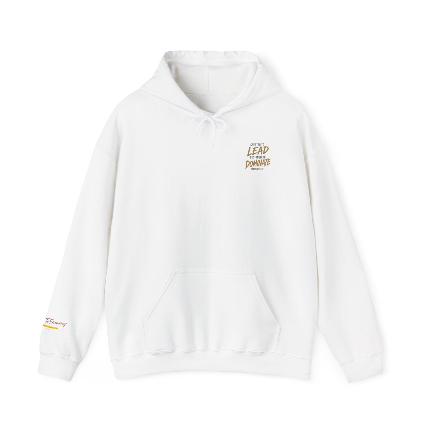 Created to Lead, Designed to Dominate Christian Hoodie | Genesis 1:26–27
