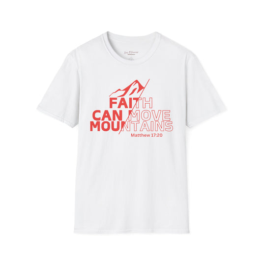 Faith Can Move Mountains Christian T-Shirt