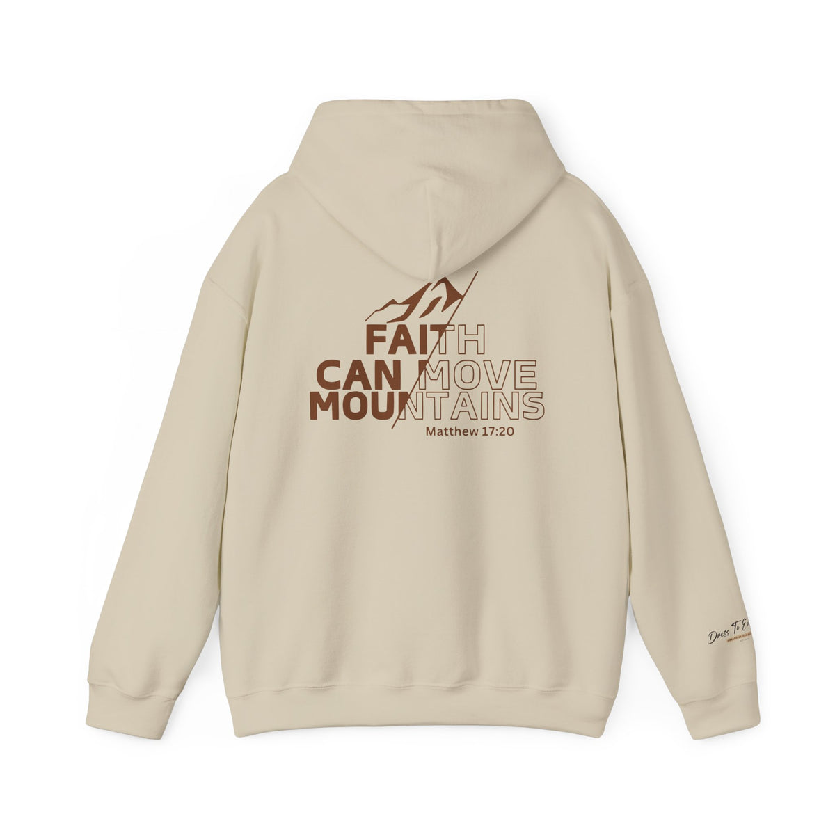 Faith Can Move Mountains Hoodie