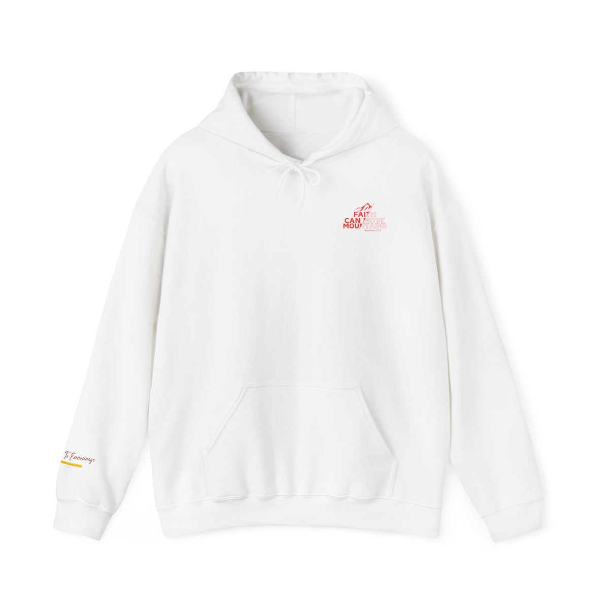 Faith Can Move Mountains Hoodie