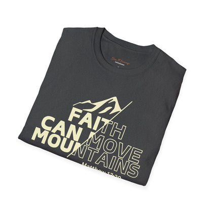 Faith Can Move Mountains Christian T-Shirt