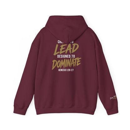 Created to Lead, Designed to Dominate Christian Hoodie | Genesis 1:26–27