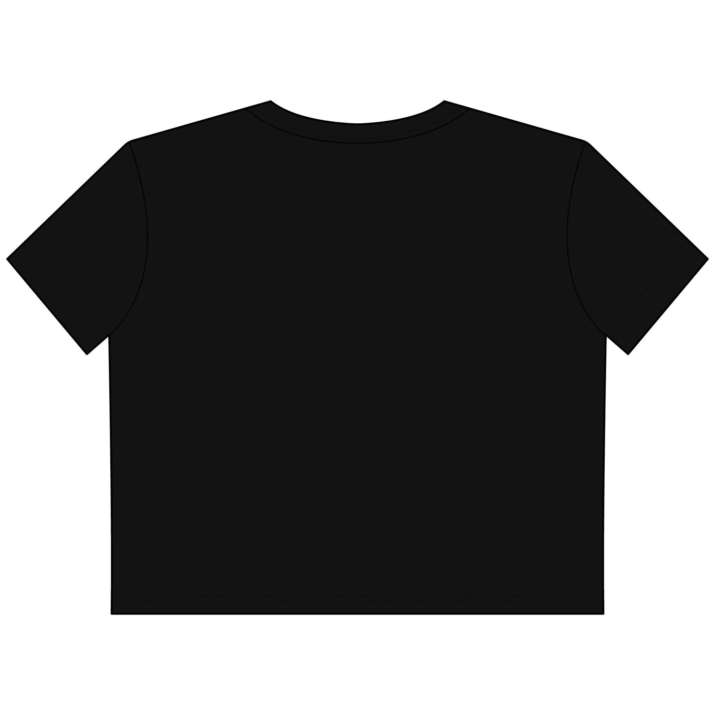 She's Fearless Cropped Tee – Joshua 1:9