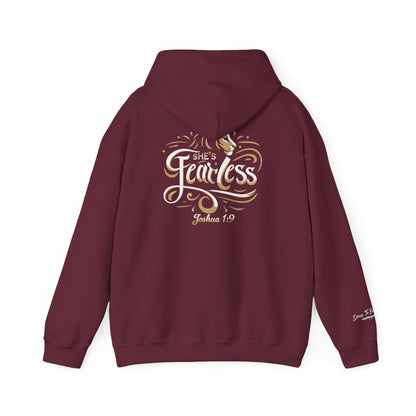 She’s Fearless Christian Hoodie | Joshua 1:9