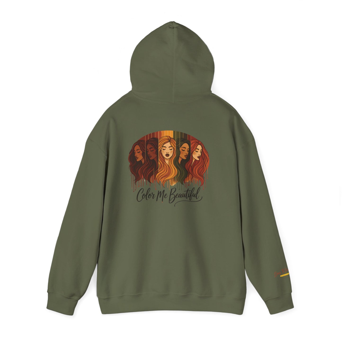 Color Me Beautiful Hoodie | Women’s Empowerment Graphic Hoodie