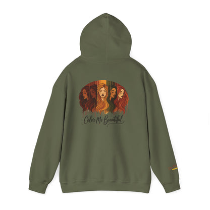 Color Me Beautiful Hoodie | Women’s Empowerment Graphic Hoodie