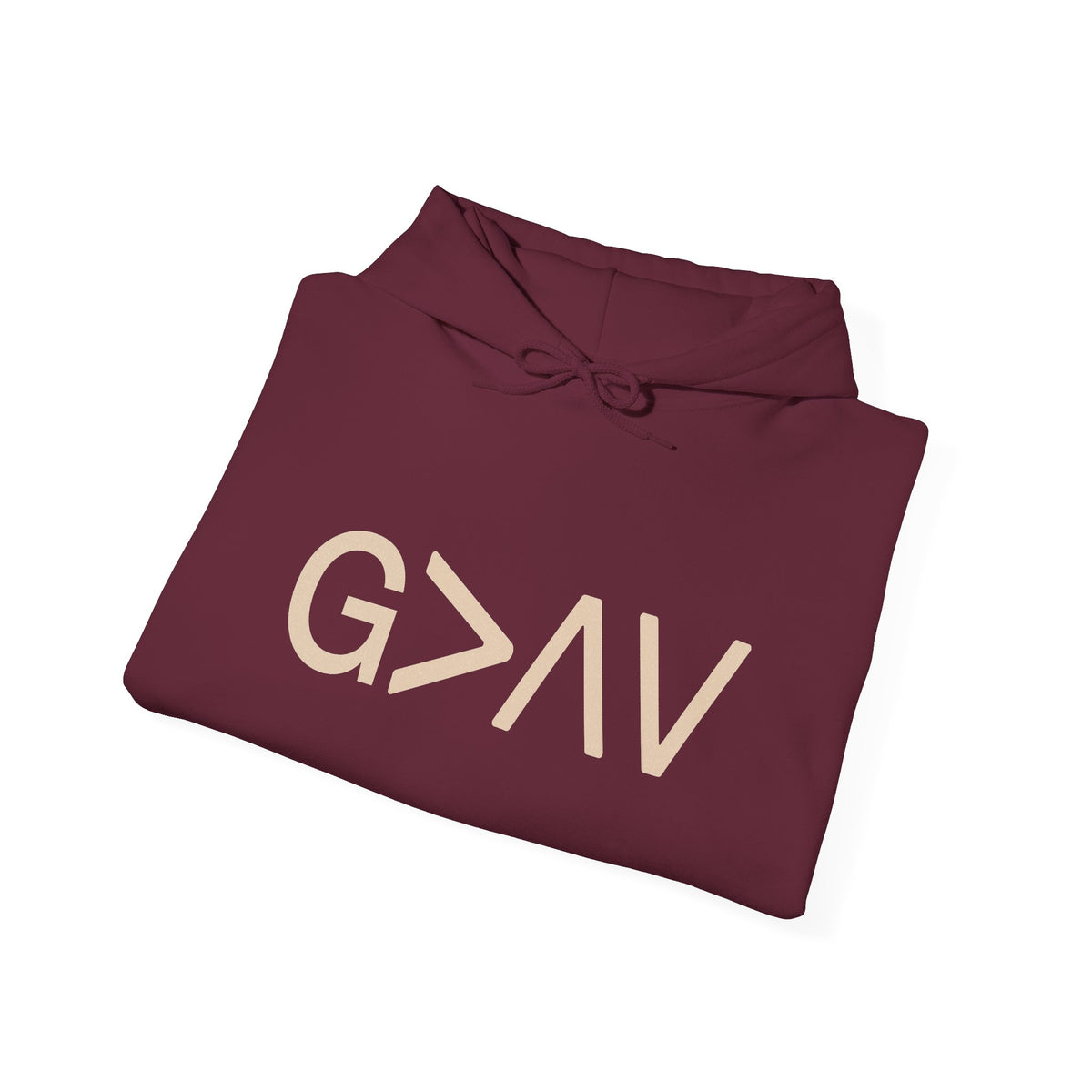 God Is Greater Hoodie | Christian Faith Hoodie
