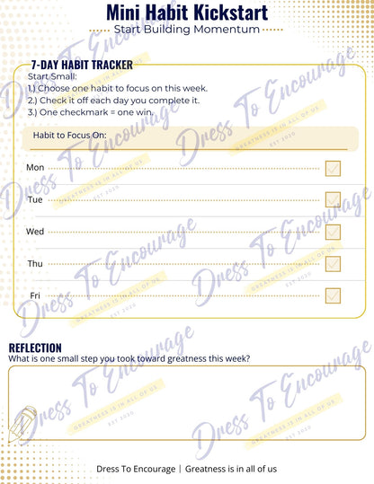 2026 Goal-Setting Starter (Lite Version) — FREE DOWNLOAD