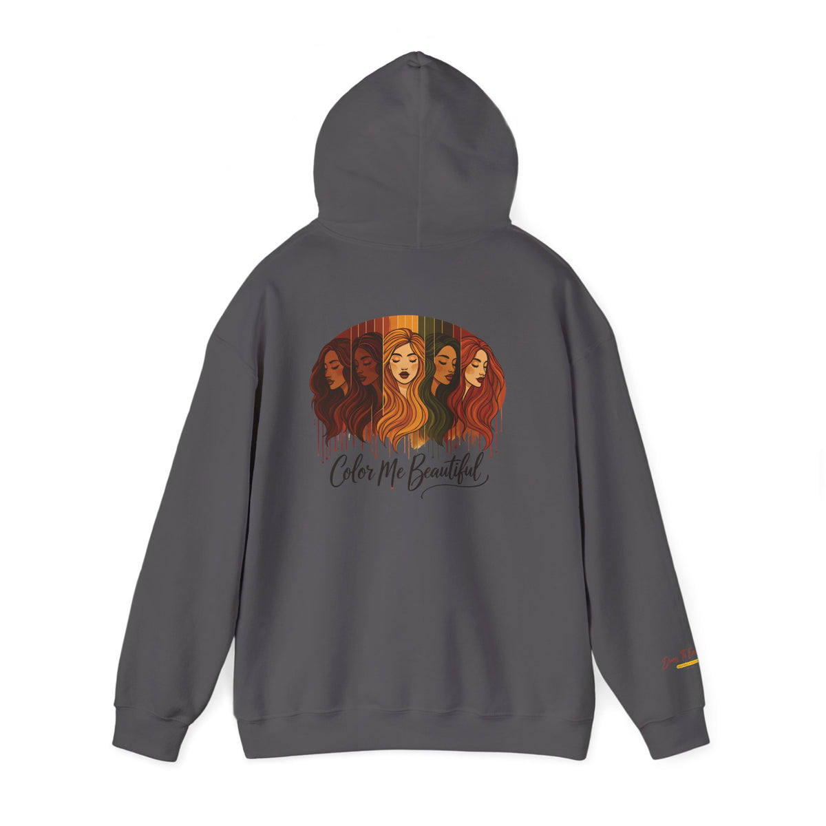 Color Me Beautiful Hoodie | Women’s Empowerment Graphic Hoodie