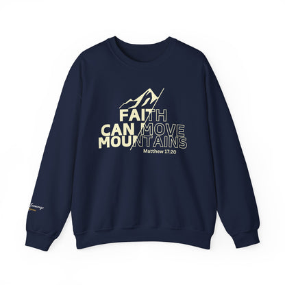 Faith Can Move Mountains Crewneck