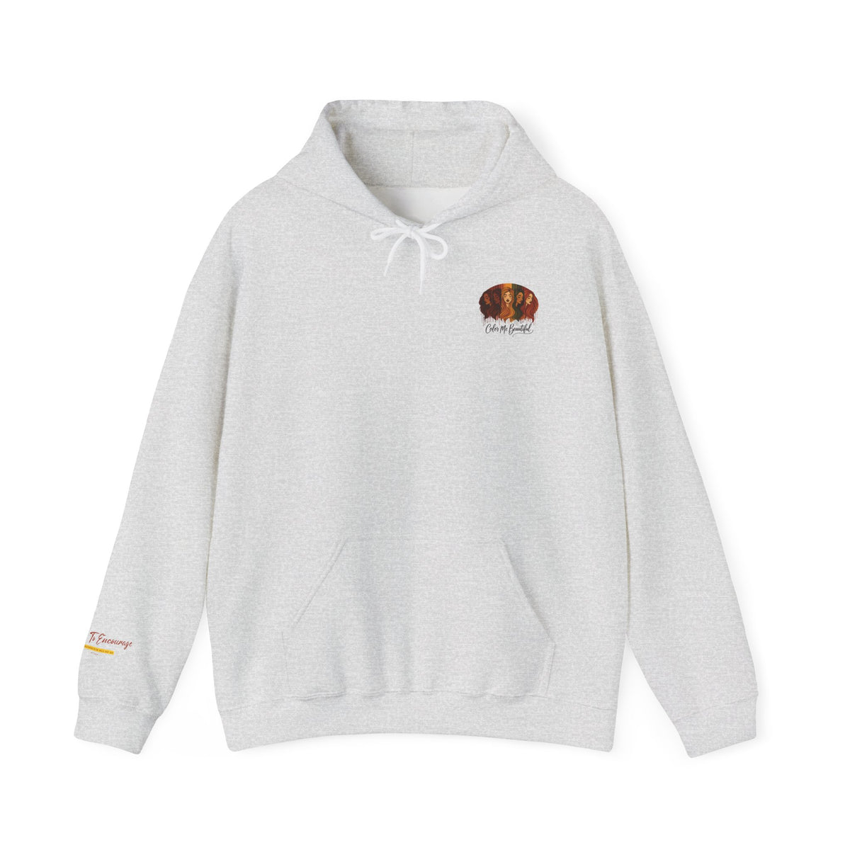 Color Me Beautiful Hoodie | Women’s Empowerment Graphic Hoodie