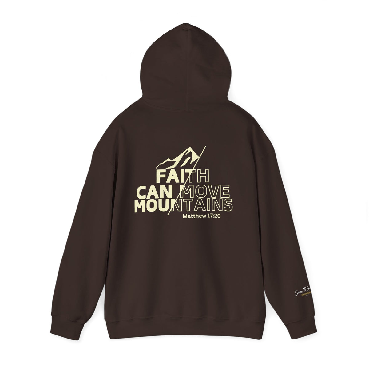 Faith Can Move Mountains Hoodie