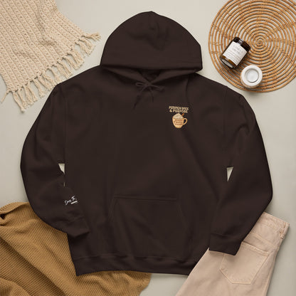 Pumpkin Spice & Purpose Fall Hoodie | Grateful • Present • Grounded