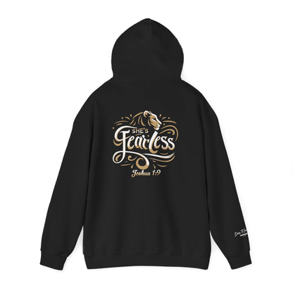 She’s Fearless Christian Hoodie | Joshua 1:9