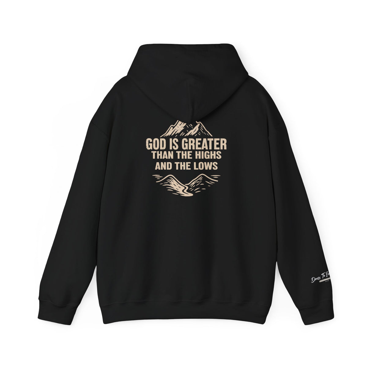 God Is Greater Hoodie | Christian Faith Hoodie