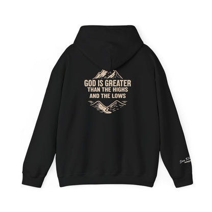 God Is Greater Hoodie | Christian Faith Hoodie
