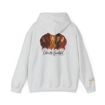 Color Me Beautiful Hoodie | Women’s Empowerment Graphic Hoodie