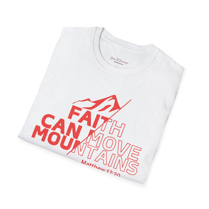 Faith Can Move Mountains Christian T-Shirt