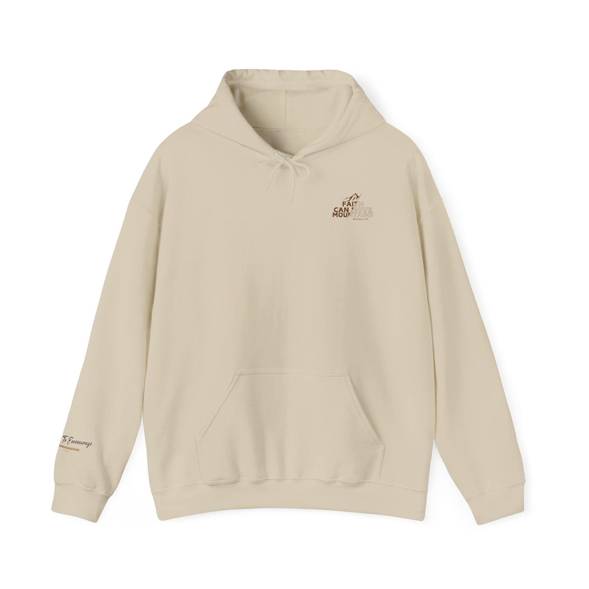 Faith Can Move Mountains Hoodie