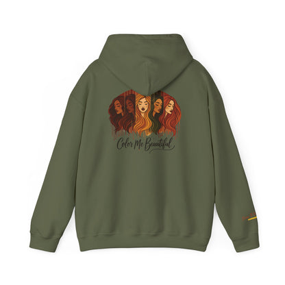 Color Me Beautiful Hoodie | Women’s Empowerment Graphic Hoodie