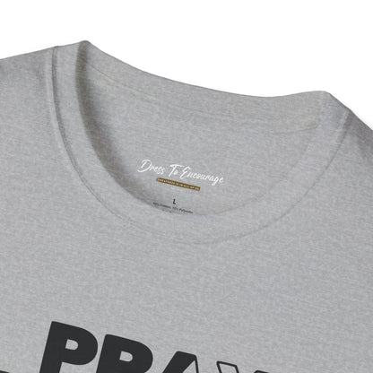 Pray Without Ceasing Women’s Christian T-Shirt-Standing Figure