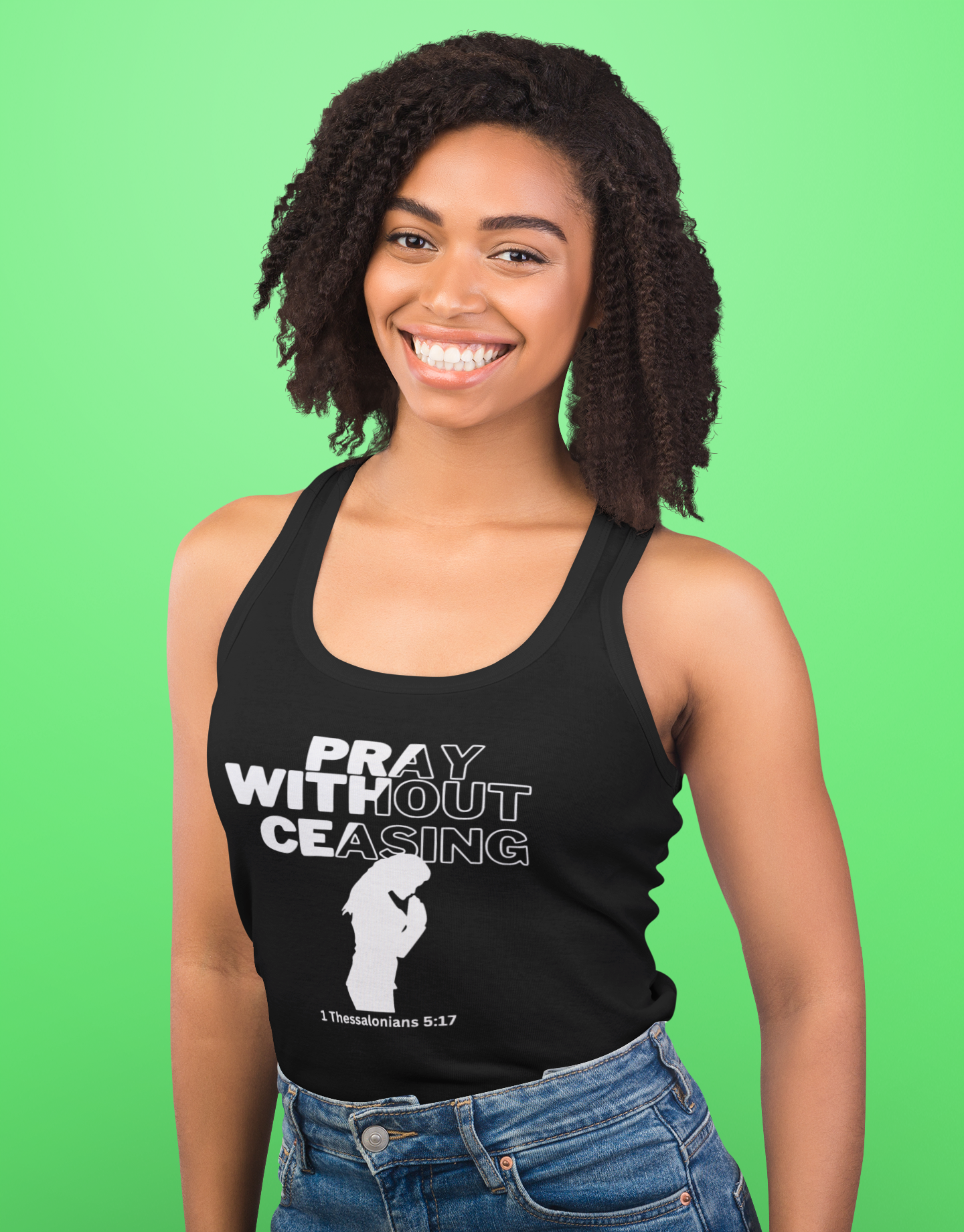 Pray Without Ceasing- Women's Tank Top