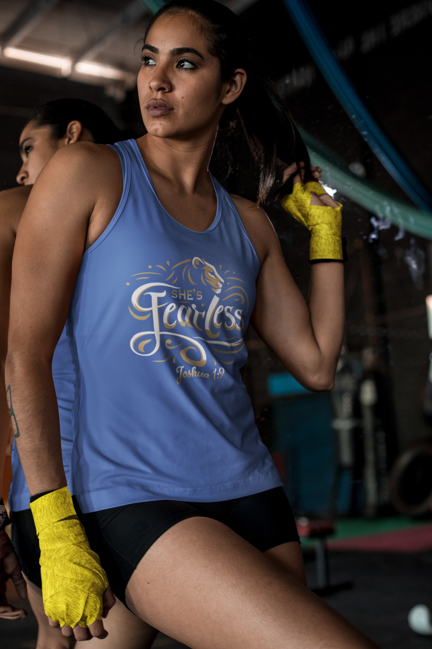 She’s Fearless Women’s Tank Top – Joshua 1:9