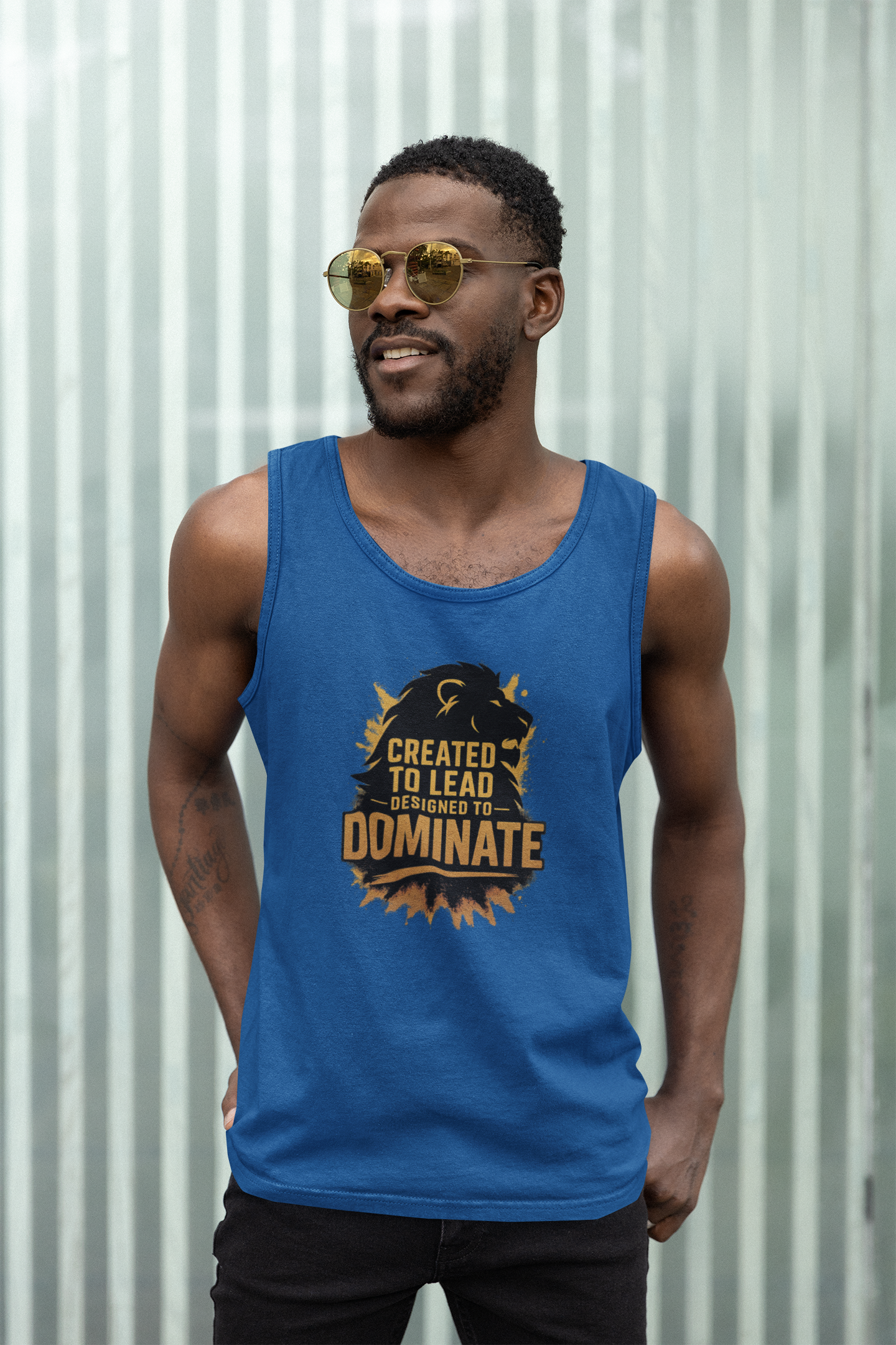 Created to Lead, Designed to Dominate Tank Top