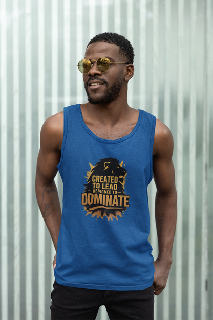 Created to Lead, Designed to Dominate Tank Top
