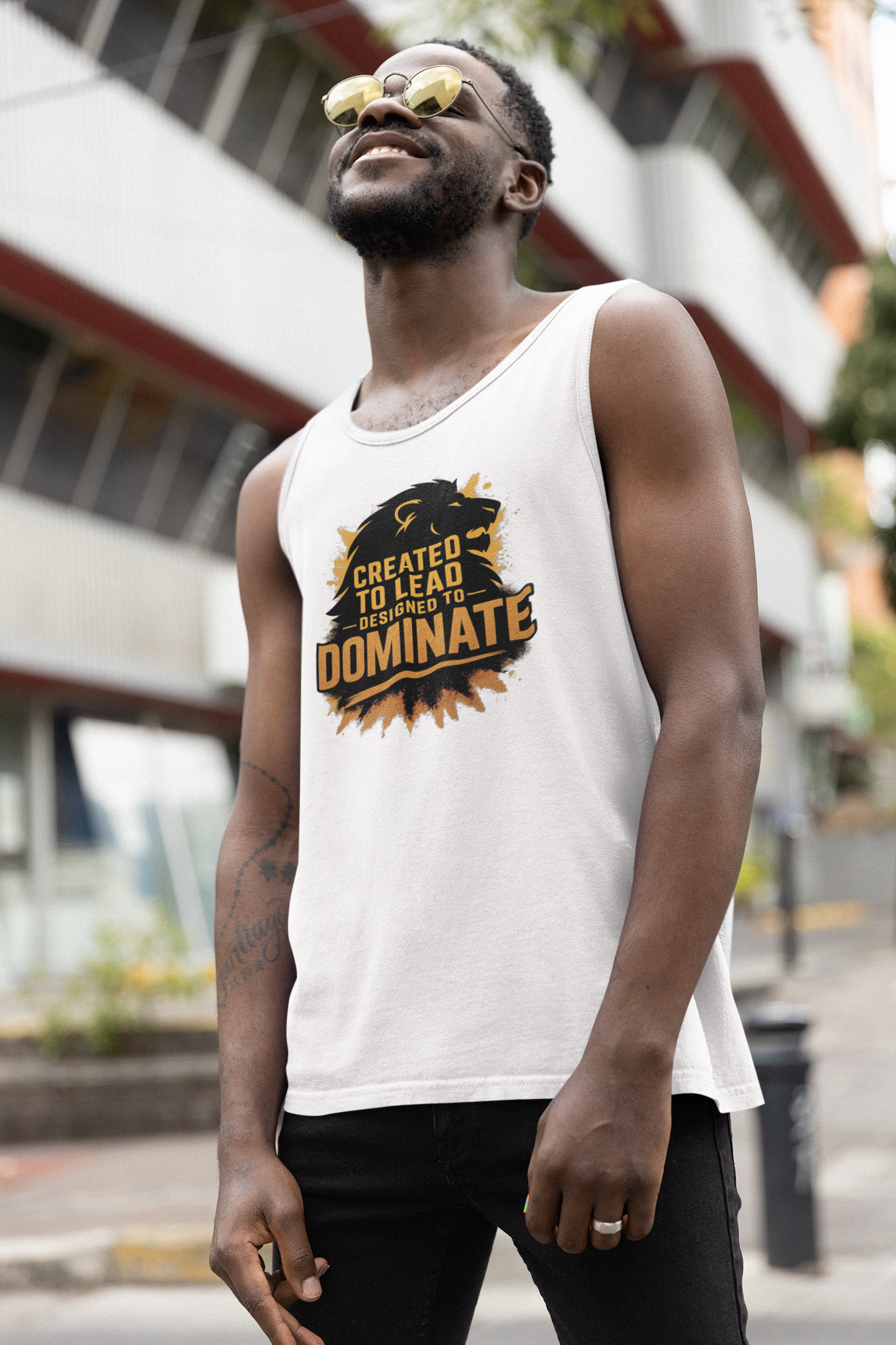Created to Lead, Designed to Dominate Tank Top