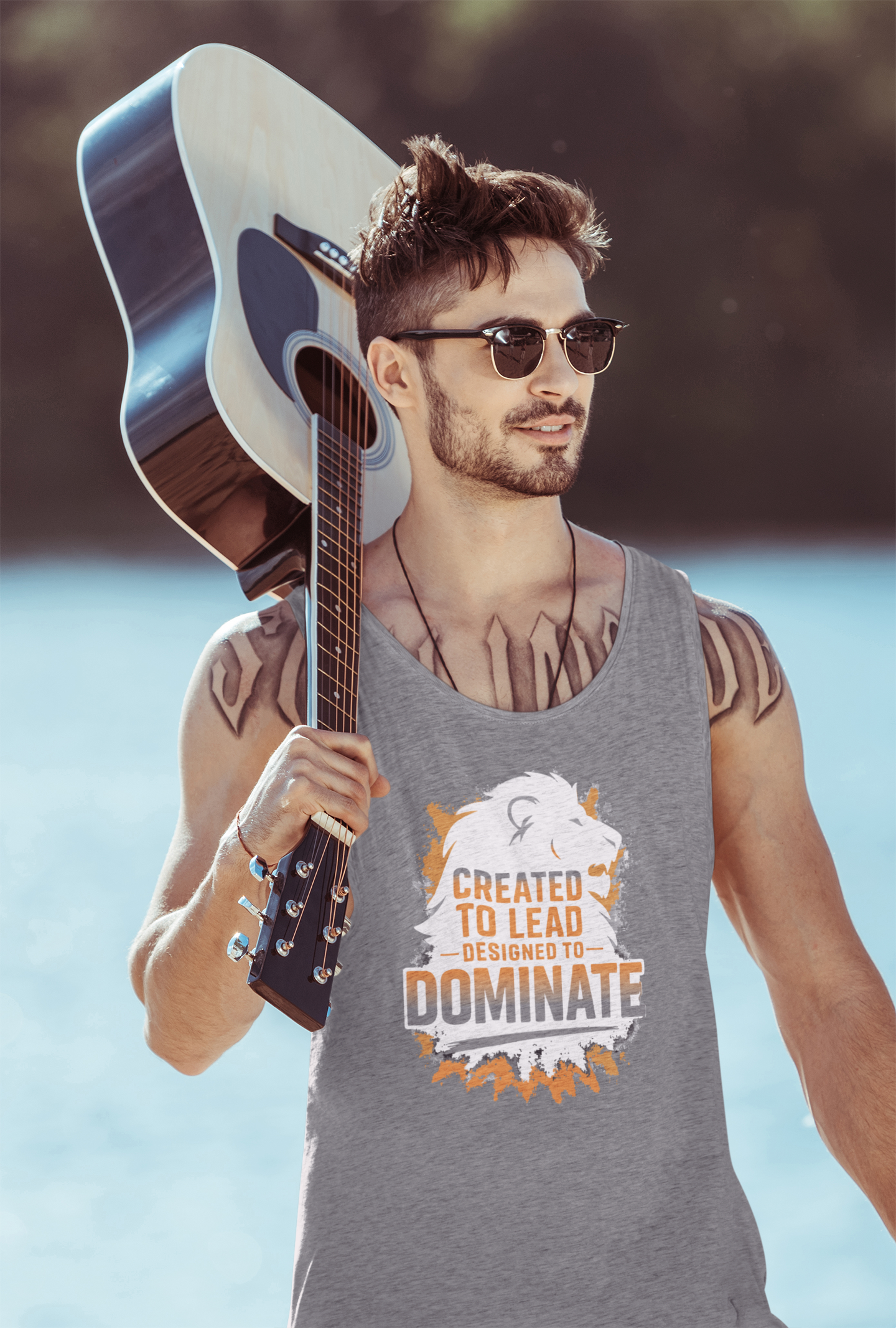Created to Lead, Designed to Dominate Tank Top
