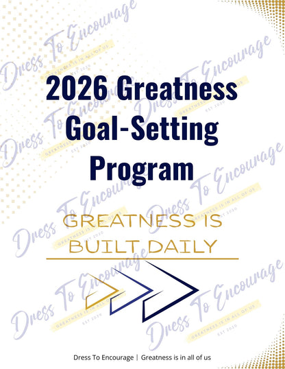 2026 Goal-Setting Program (Full Worksheet)