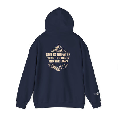 God Is Greater Hoodie | Christian Faith Hoodie