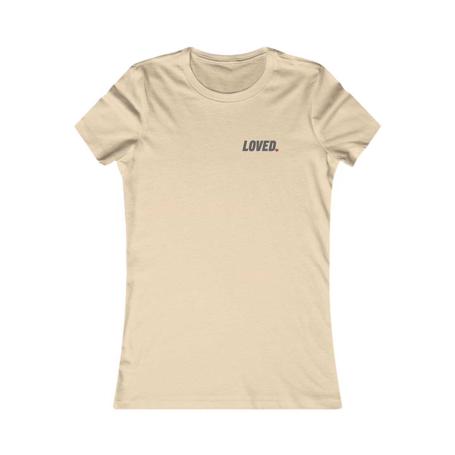 LOVED. — Inspirational Self-Love Graphic Shirt