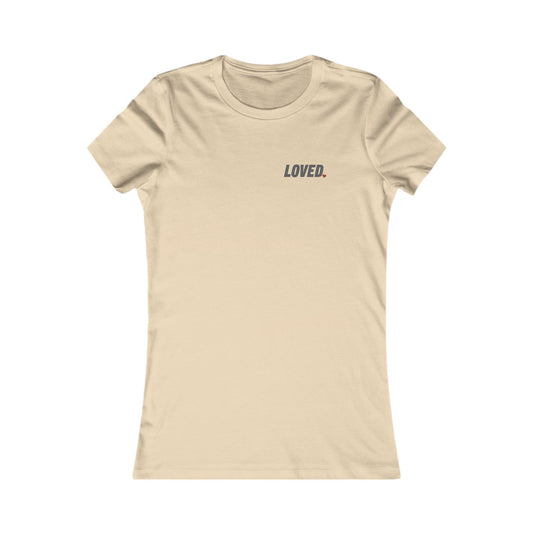 LOVED. — Inspirational Self-Love Graphic Shirt