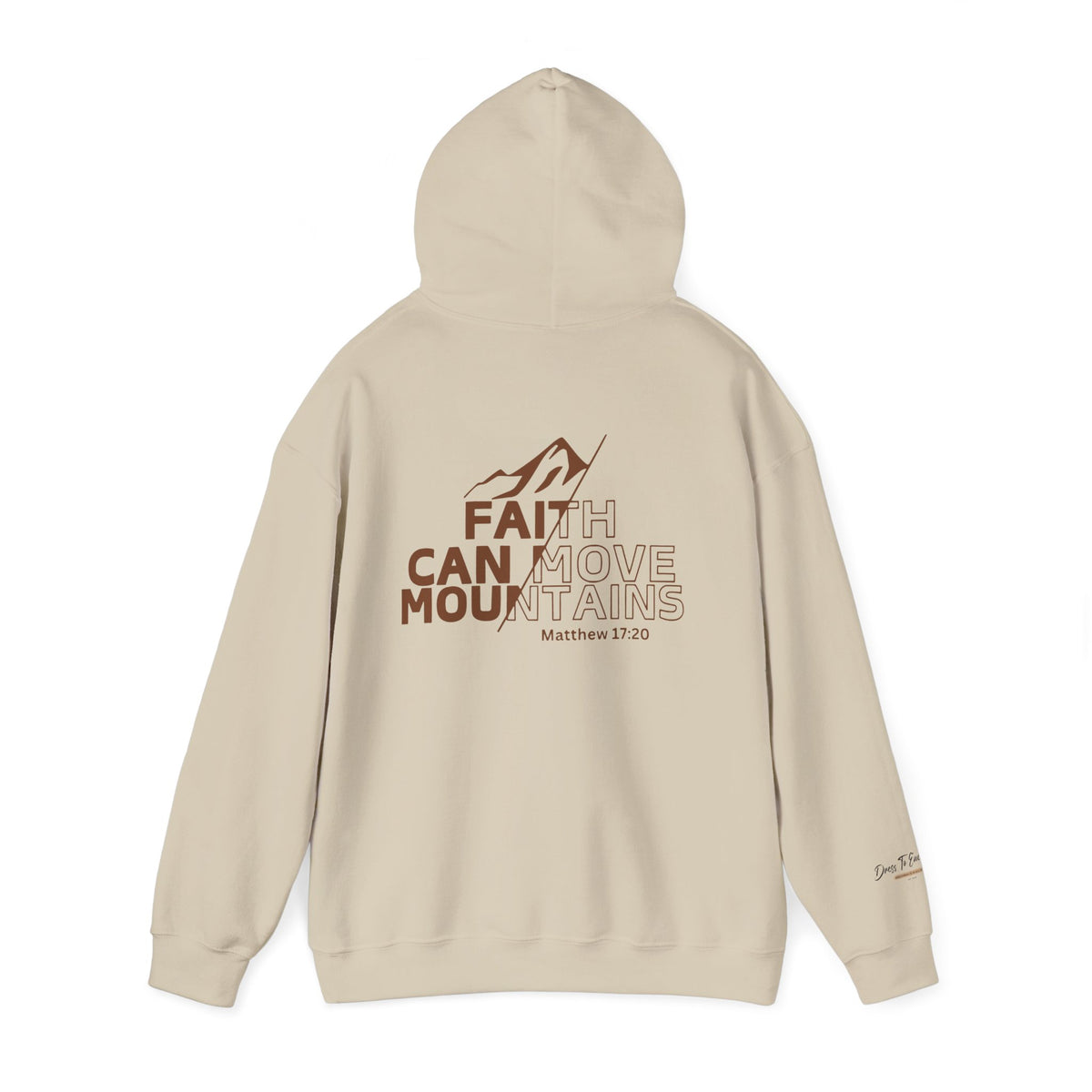 Faith Can Move Mountains Hoodie