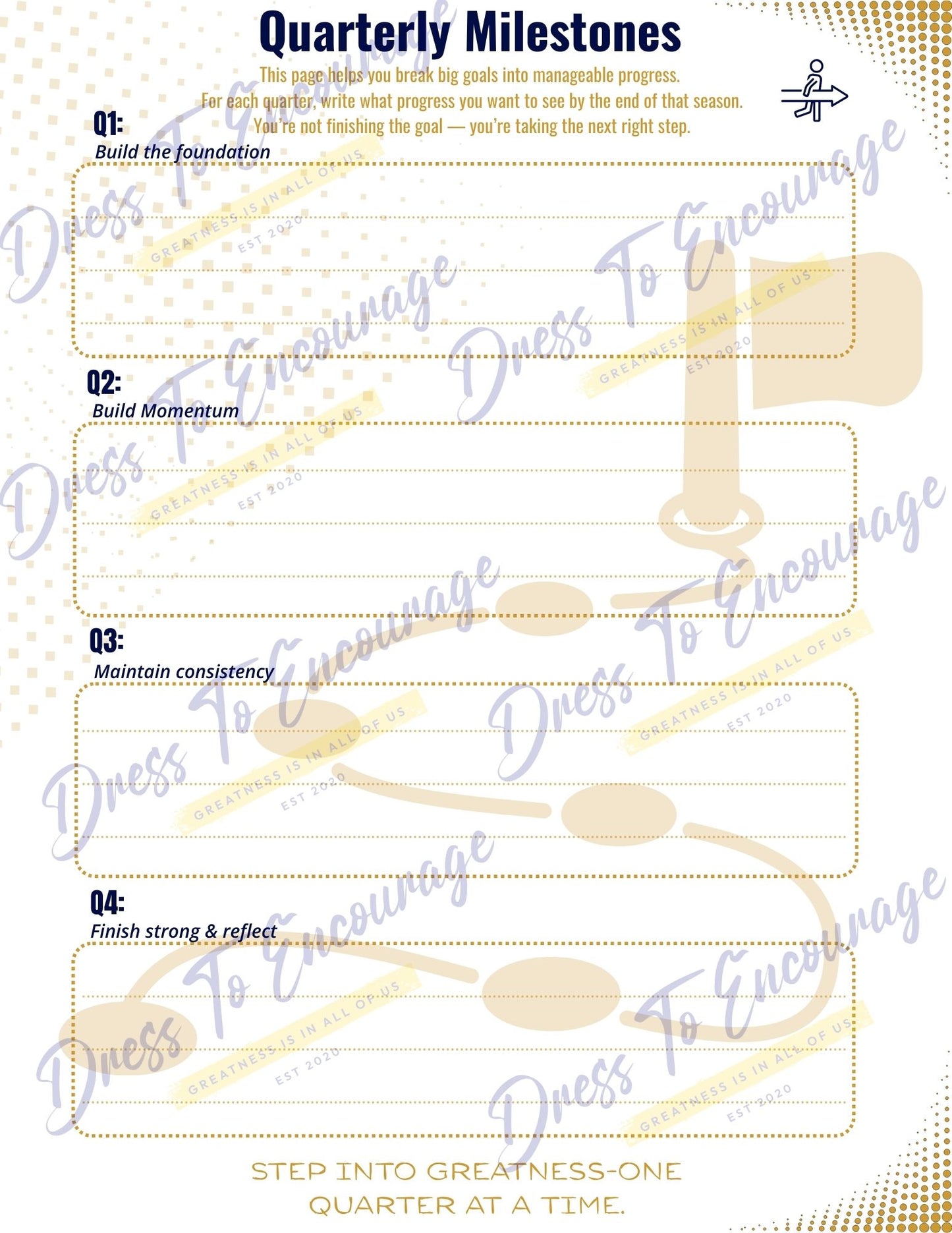 2026 Goal-Setting Program (Full Worksheet)