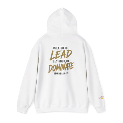 Created to Lead, Designed to Dominate Christian Hoodie | Genesis 1:26–27