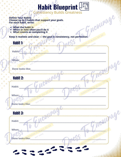 2026 Goal-Setting Program (Full Worksheet)