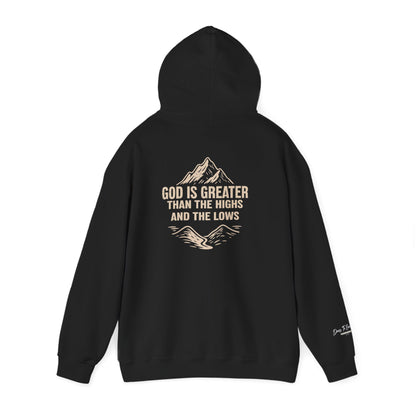 God Is Greater Hoodie | Christian Faith Hoodie