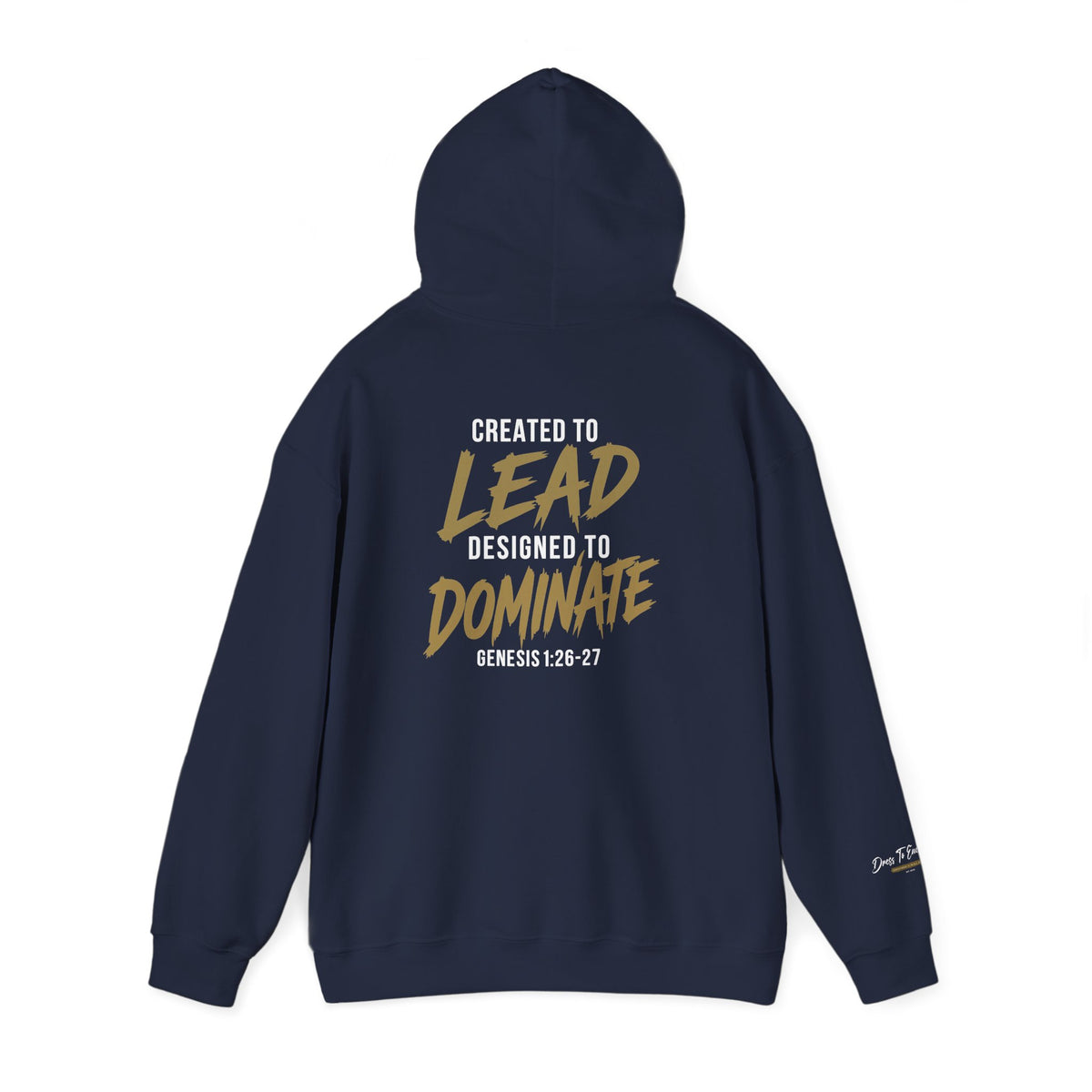 Created to Lead, Designed to Dominate Christian Hoodie | Genesis 1:26–27