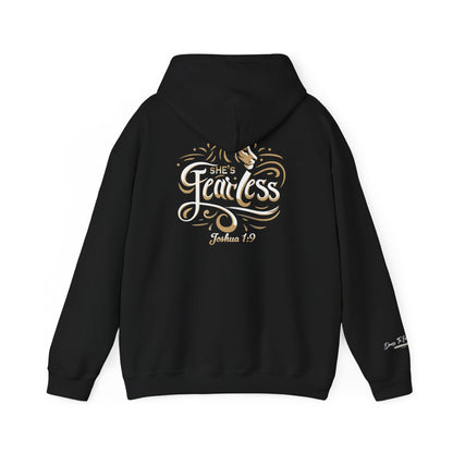 She’s Fearless Christian Hoodie | Joshua 1:9