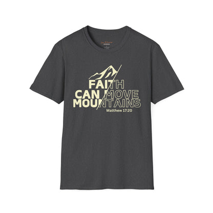 Faith Can Move Mountains Christian T-Shirt