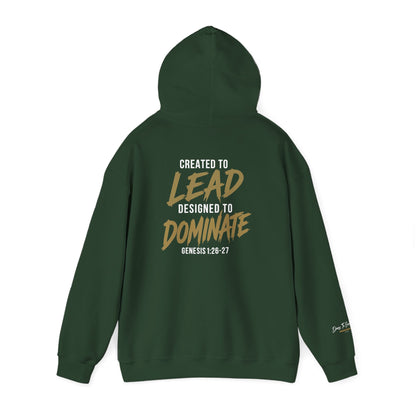 Created to Lead, Designed to Dominate Christian Hoodie | Genesis 1:26–27